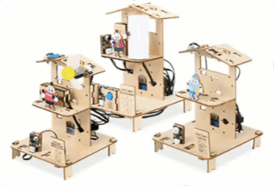 Bộ thực hành STEM MAKERSPACE AIoT DIY KIT theo chủ đề Nhà thông minh - Smart Home.